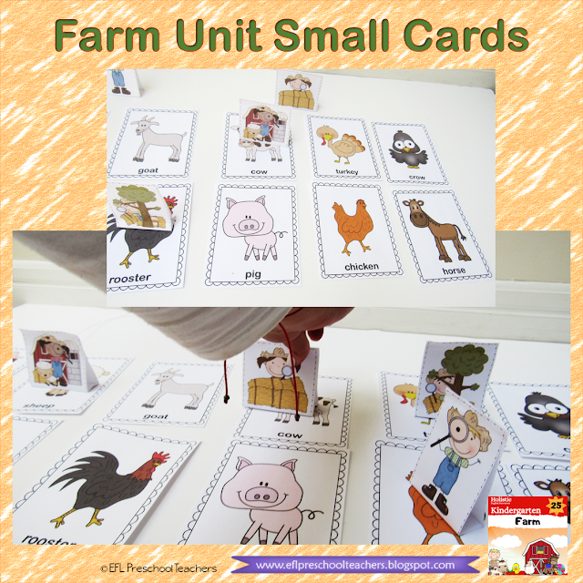 clases farm unit small cards games