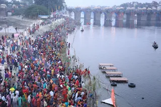 डाला छठ : कांच ही बांस के बहंगिया, बहंगी लचकत जाए... See Pics | #NayaSaberaNetwork