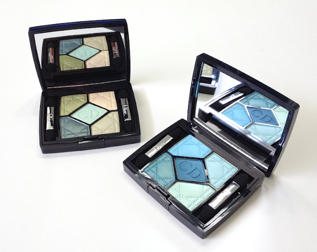 Dior Birds of Paradise Summer 2013  Blue Lagoon and Peacock 5-Couleurs Eyeshadow Palettes