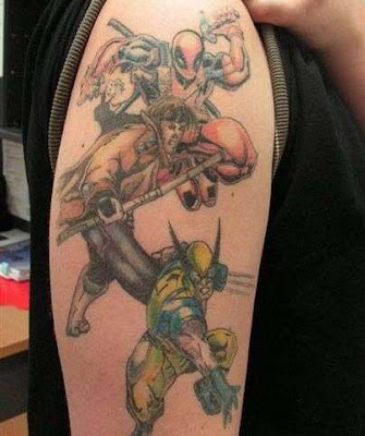 Superhero Tattoos