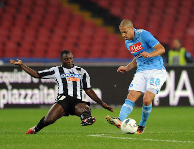 Prediksi Skor Napoli vs Udinese 8 Oktober 2012
