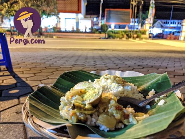 nasi liwet malam di kota wonogiri