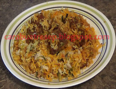 Foto Resep Nasi Biryani Kambing Khas India dan Arab Sederhana Spesial Asli Enak