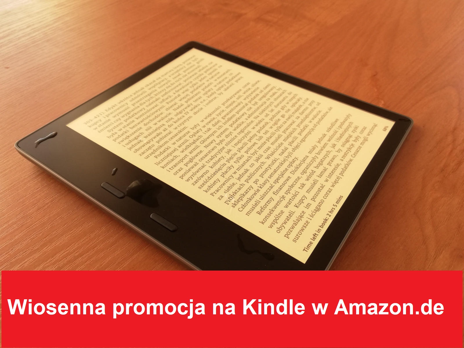 Wiosenna promocja na Kindle w Amazon.de
