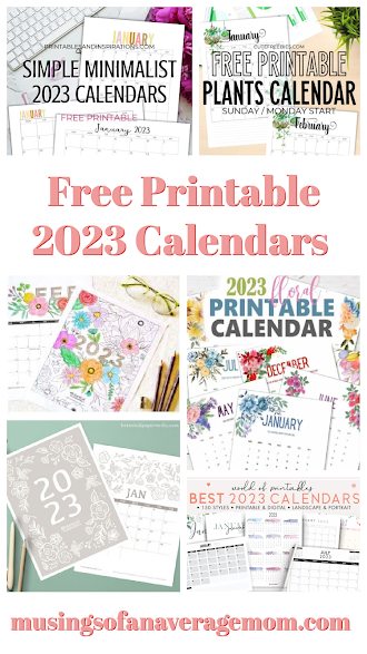 free 2023 Calendar printable