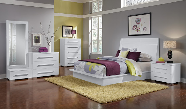 White Queen Bedroom Set