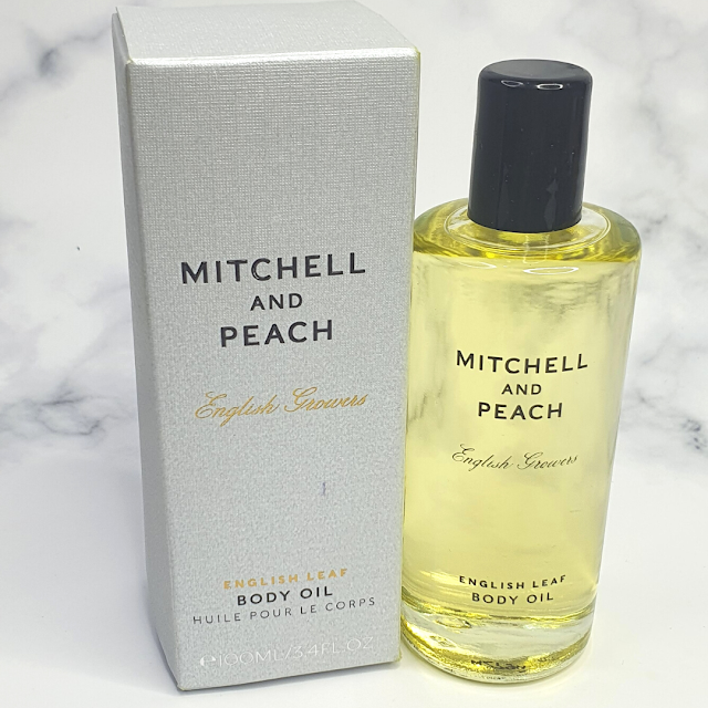 Mitchell and Peach English Leaf body oil