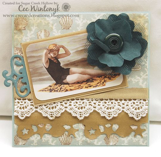 or primitive card or other papercrafted project with FANCY BORDERS