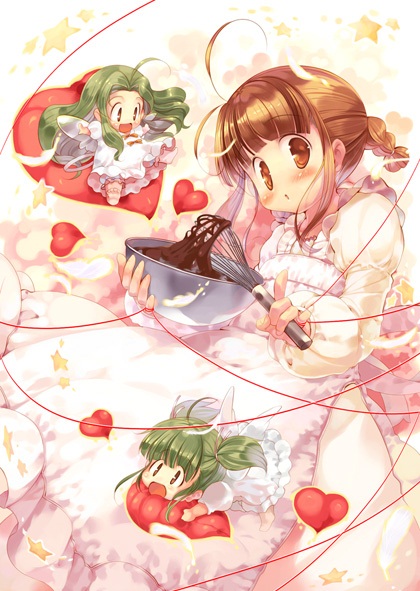 anime chocolate,chocolate cake,valentines day