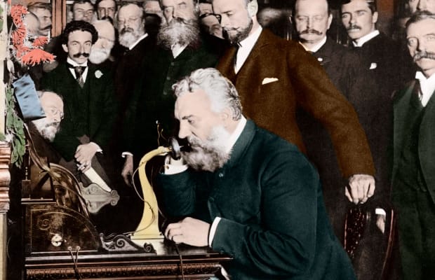 This Day in History: Alexander Graham Bell receives a patent to invent the telephone