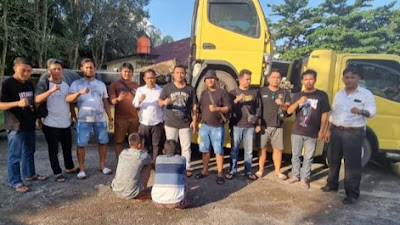 Pencuri Mobil Truk di Tulang Bawang, Polisi Tangkap Pelaku dan Penadah di Riau