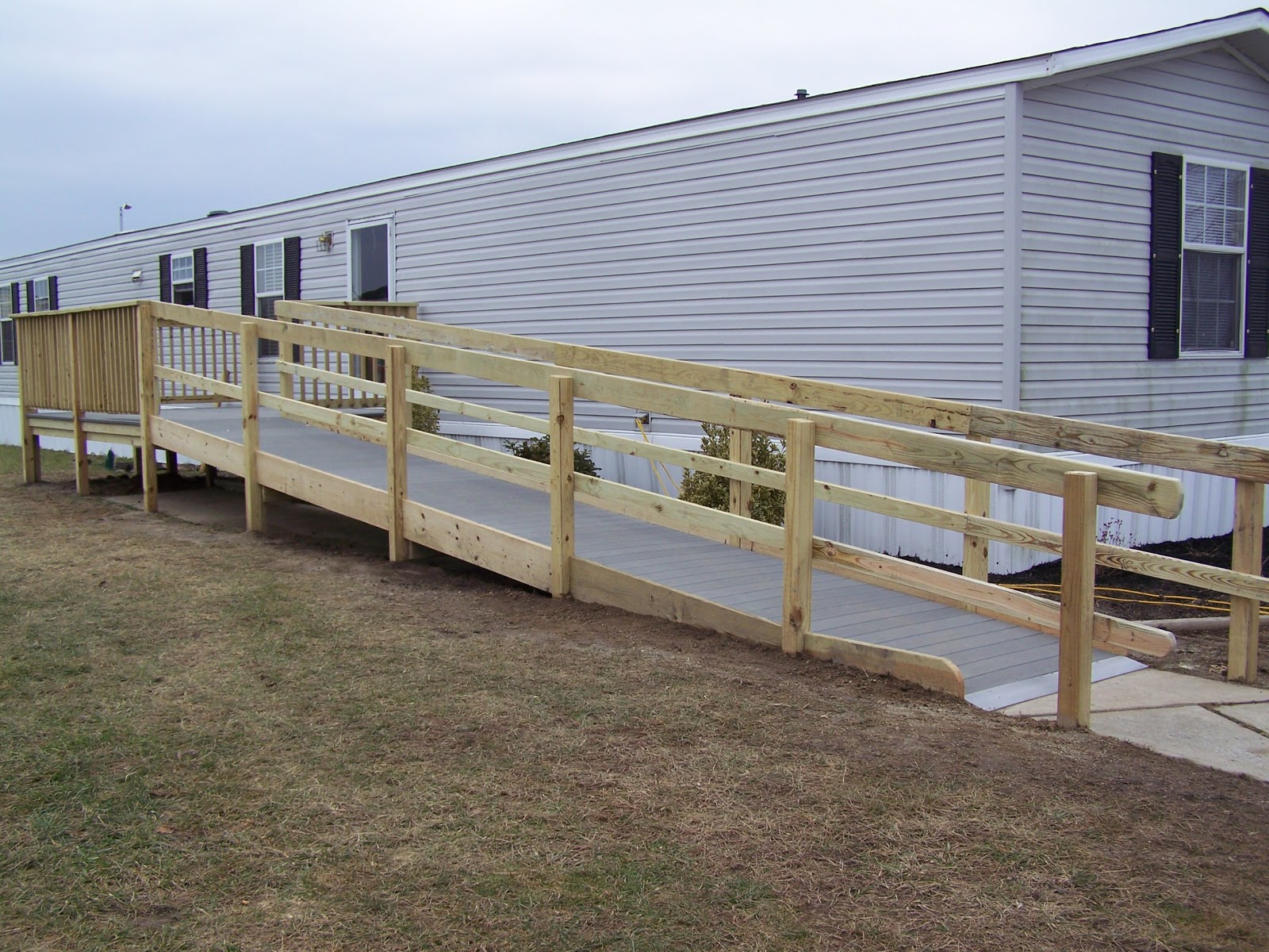 plans for wood wheelchair ramp