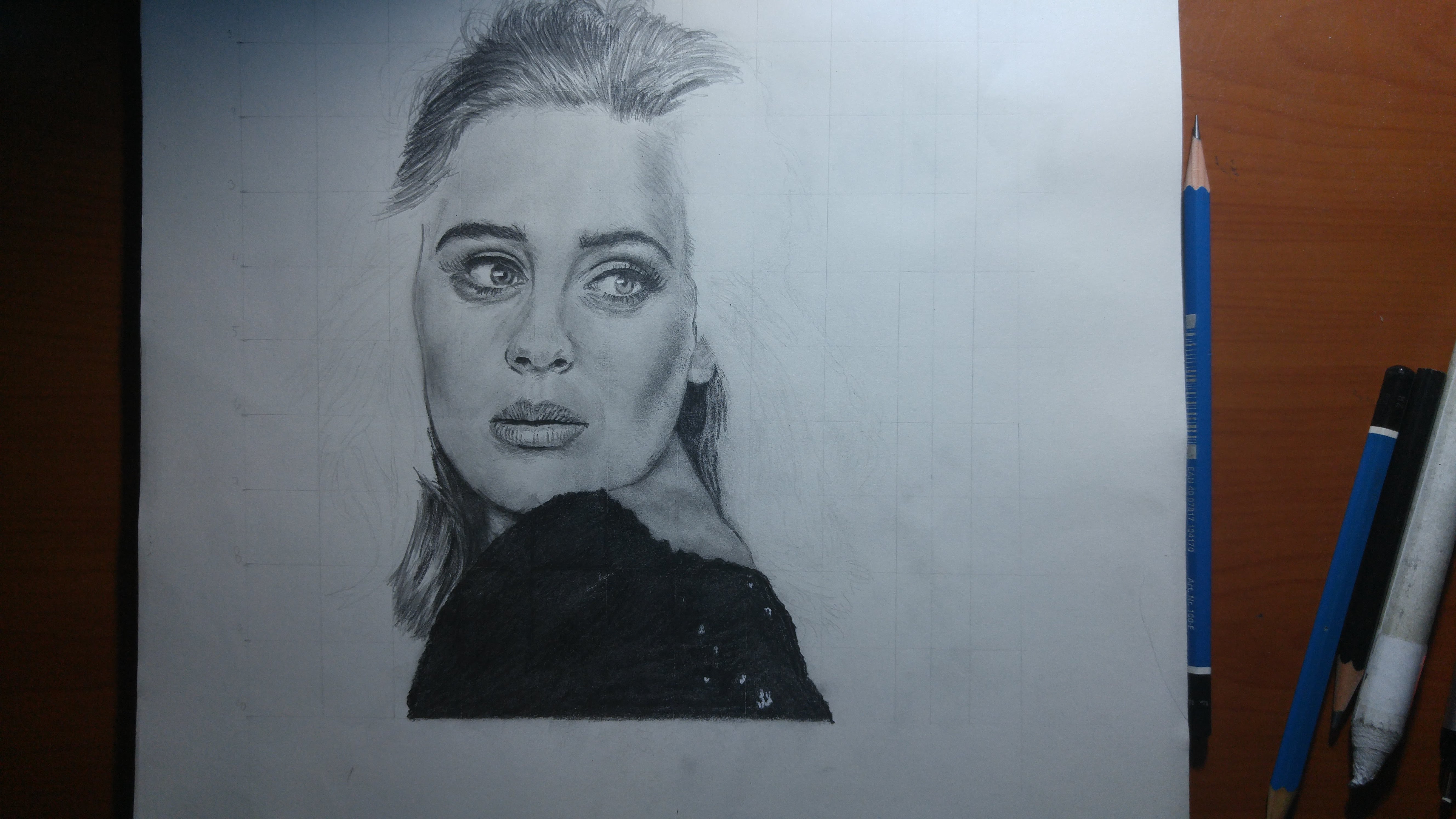 Proceso de dibujo - etapa 1