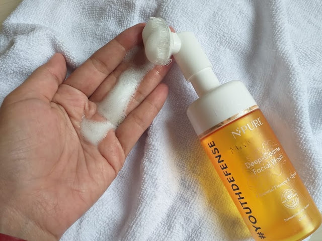 Npure Marigold Deep Cleanse Facial Wash