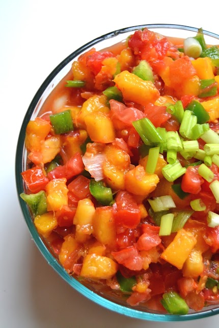 Fresh Peach Salsa