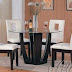 Black Dining Table Set