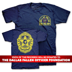 Fur Face Boy “F.F.B. D.P.D.” Dallas Police Department Fundraising T-Shirt