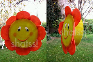 Piñatas de Flores para Fiestas Infantiles