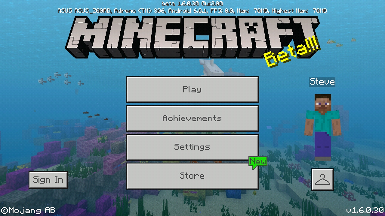 Download Minecraft Beta 1.6.0.30 Android Atau Minecraft 