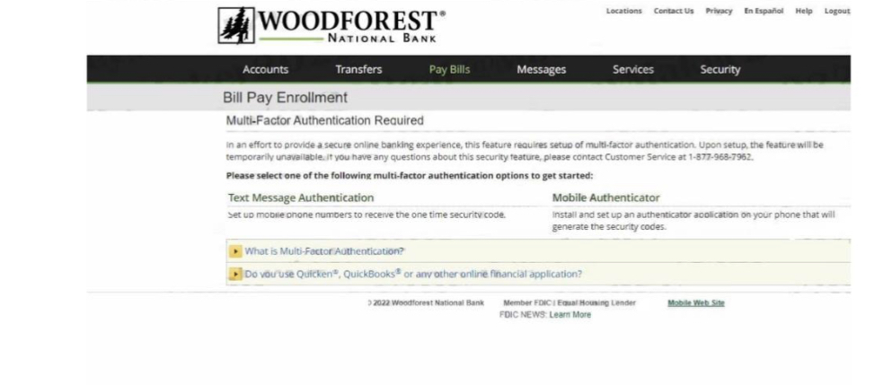 Transfer money from your wood forest bank to cash app