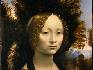 H.B. Fieldtrip #3-Leonardo da Vinci’s Ginevra de' Benci (National Gallery of Art)