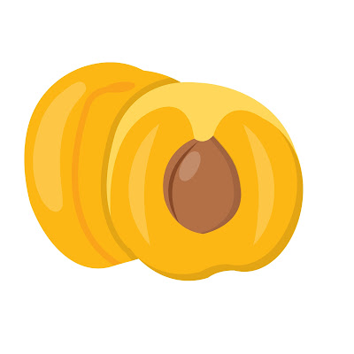 70+ Cartoon images of Apricot fruit