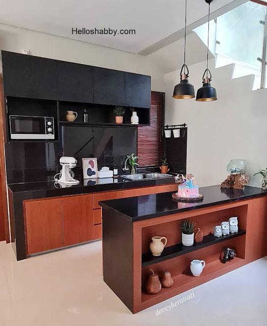 7 Inspirasi Desain Dapur Minimalis Bernuansa Hitam, Terlihat Lebih