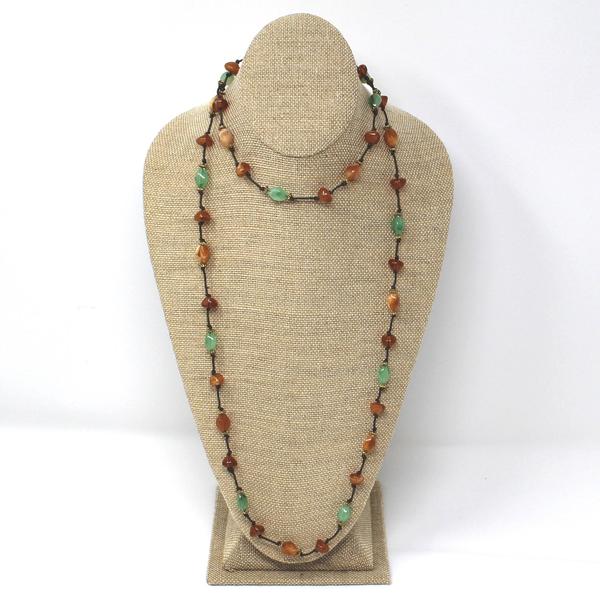 Shop Wholesale Linen Necklace Display Bust at Nile Corp