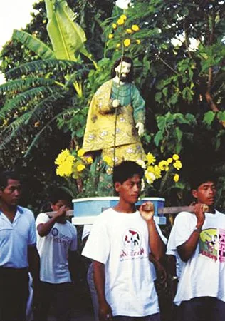 Procession in honor of San Jose in Batanes