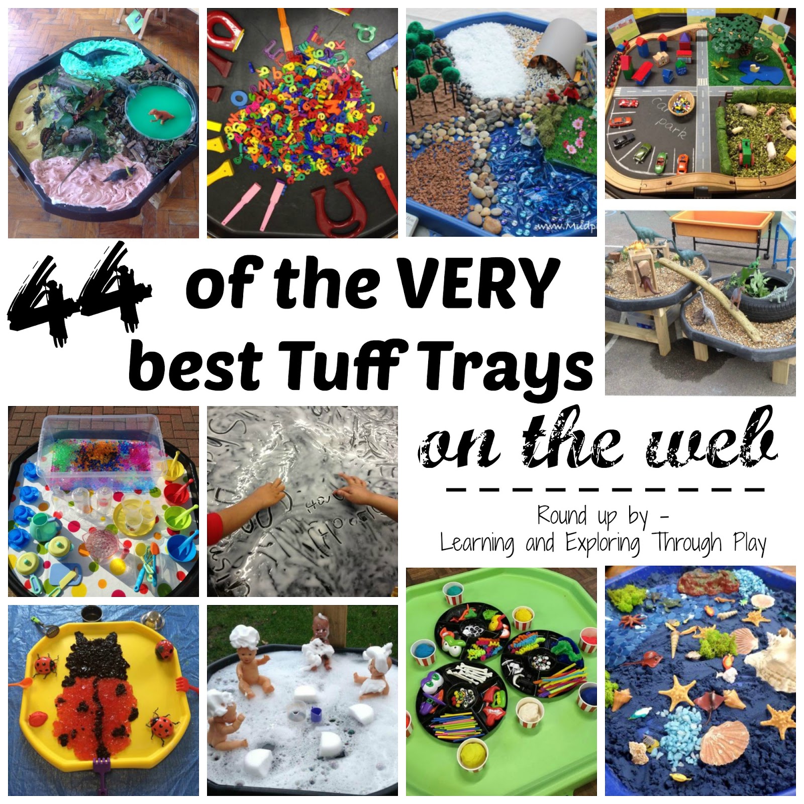 Learning and Exploring Through Play: 44 Tuff Spot Play Ideas
