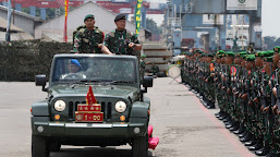  Panglima TNI Lepas Keberangkatan 850 Prajurit Satgas Operasi Pengamanan Papua