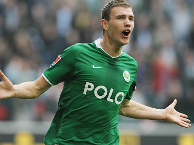 Edin Dzeko Celebration