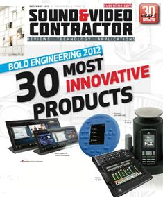 Sound & Video Contractor - December 2012 | ISSN 0741-1715 | TRUE PDF | Mensile | Professionisti | Audio | Home Entertainment | Sicurezza | Tecnologia
Sound & Video Contractor has provided solutions to real-life systems contracting and installation challenges. It is the only magazine in the sound and video contract industry that provides in-depth applications and business-related information covering the spectrum of the contracting industry: commercial sound, security, home theater, automation, control systems and video presentation.