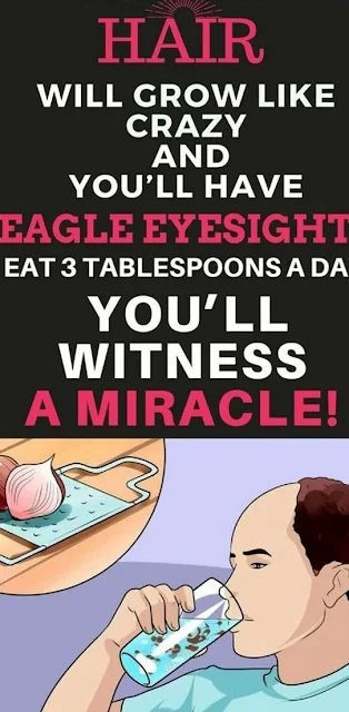 Your Hair Will Grow Like Crazy And You’Ll Have Eagle Eyesight: Eat 3 Tablespoons A Day And You’Ll Witness A Miracle!