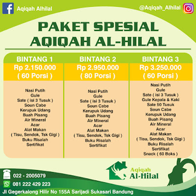 harga aqiqah cimahi