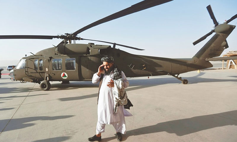 کابل میں امریکی ہیلی کاپٹرگرکرتباہ، 3 افراد جاں بحق