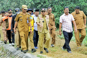  Irigasi Longsor Ancam 750 Hektare Sawah, Bupati Simalungun Turun Tangan: Kami akan Bertindak Cepat
