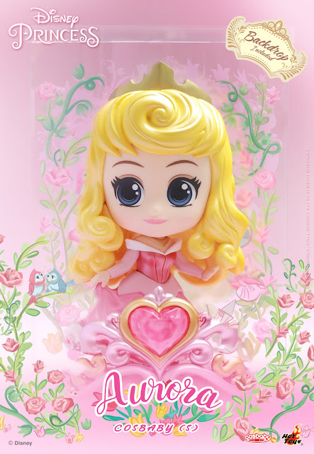 Disney, Hot Toys, Disney Princess, Cosbaby, 迪士尼公主, Snow White, Cinderella, Aurora, Ariel, Belle,  Rapunzel