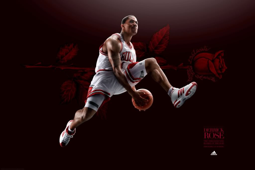 derrick rose dunk wallpaper. derrick rose dunk on dragic