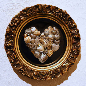 Silver and Gold Heart Project by Jeanne Selep