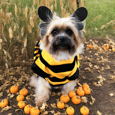 bee dog costume, halloween dog costumes,