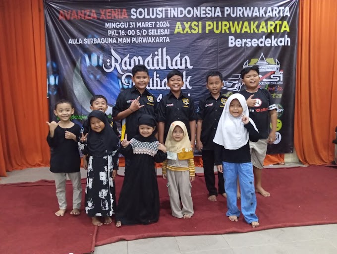 Komunitas AXSI Berikan Santunan Anak Yatim Ini Kata Belpur