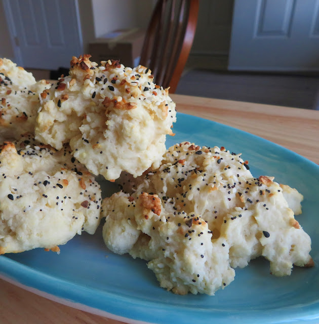 Everything Bagel Drop Scones