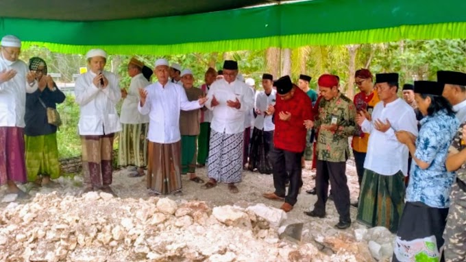 MWCNU Pasongsongan Gelar Peletakan Batu Pertama Gedung KH Abdul Wahab Hasbullah