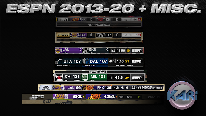 ESPN 2013-2020 Scoreboard by Karinge | NBA 2K23