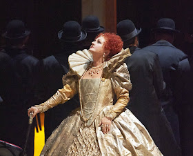 Edita Gruberova (Roberto Devereux) © Michael Pöhn / Wiener Staatsoper