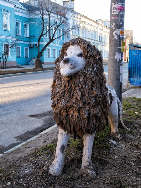 Лев в стиле упоротой лисы