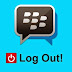 Tips Log Out Ddari Akun BBM untuk iPhone dan Android