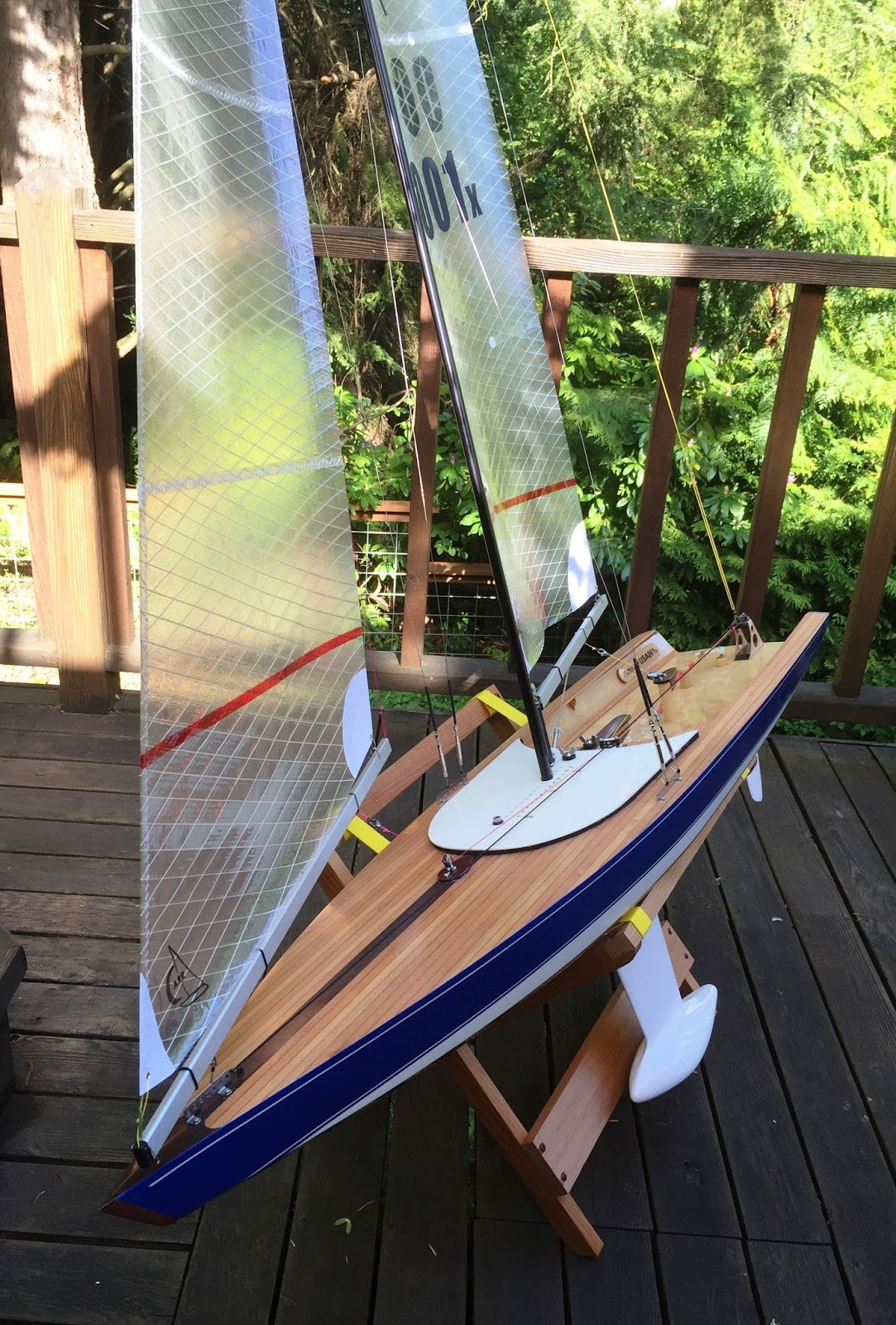 r/c sailboat builds