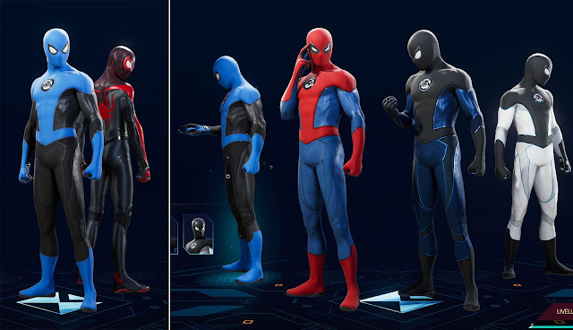 Costume Blu Nuovo Spider-Man 2 PS5